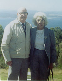 Joe Shackleton and May Rosser